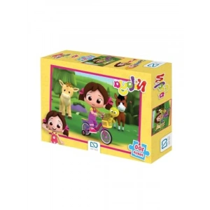 100 Parça Çocuk Puzzle Yapboz - 34x24 cm, Eğlenceli Görseller
