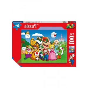 100 Parça Süper Renkli Puzzle - Eğlenceli Görsel Tasarım