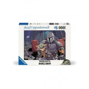 1000 Parça Star Wars Temalı Puzzle - Mandalorian