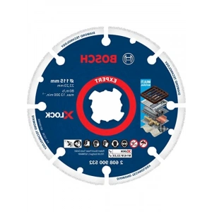 115 mm X-LOCK Kesme Diski, Elmas Teknolojisi ile Uzun Süreli Kullanım