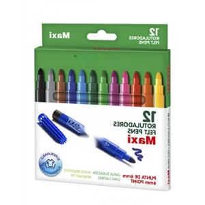 12li Maxi Keçeli Kalem Seti
