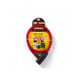 12 mm x 80 cm Çelik Halatlı Güvenlik Kilidi, Bisiklet ve Motosiklet İçin