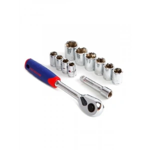 12 Parça 3/8’’ CR-V Metrik Lokma Takımı - Paslanmaz, Dayanıklı