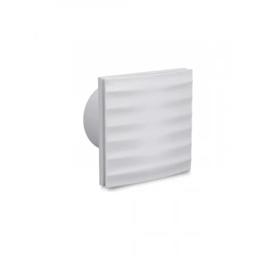 12 W Süper Sessiz Kapaklı Düz Banyo WC Aspiratör Fanı - 100 mm