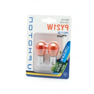 12V Amber Py21W Ampul - 2li Blister Pakette