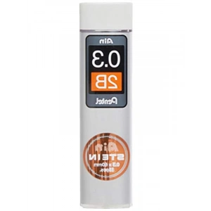 15 Adet Mekanik Kurşun Kalem Ucu - 0.3 mm - 2B