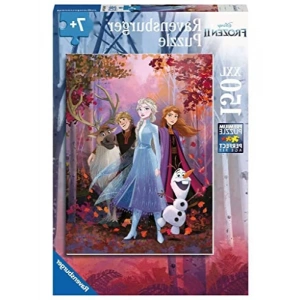 150 Parça Renkli Frozen 2 Puzzle - Eğlenceli Aktivite