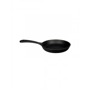 16 cm Dökme Demir Mini Yuvarlak Saplı Tava