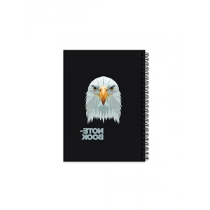 17x24 cm Kareli Sert Kapak Defter - 100 Yaprak