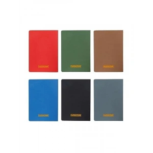 17x24 cm Karton Kapaklı İplik Dikişli Defter - 32 Yaprak, Koyu Renkler
