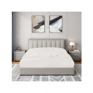 180x200 cm Lastikli Fitted Penye Çarşaf - Beyaz