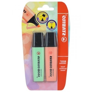 2li Blister Paket İçin Pastel Renkli İşaretleme Kalemleri
