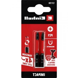 2 Parça Darbeli Bit Seti - 50 mm, S2 Çelik