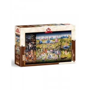 2000 Parça Art Puzzle - Dünyevi Zevkler Bahçesi