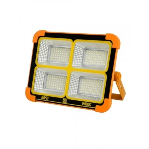 200W Güneş Enerjili Portatif LED Projektör - IP66 Su Geçirmez