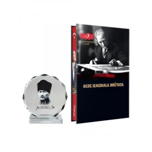 2026 Özel Tasarım Ciltli Ajanda ve Atatürk Portresi