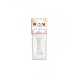 22 cm Beyaz Pres Kemik - Tekli