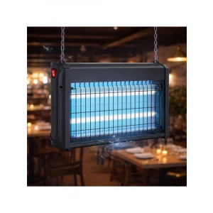 220V Elektrikli UV Işıklı Sinek Öldürücü | 2x10W | 20 m² Etkili | İç Mekân Kullanımı