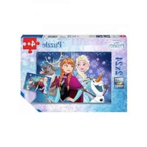 24 Parça Yapboz - Frozen Temalı