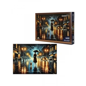 250 Parça Black City Puzzle - Farklı Yaş Gruplarına Uygun