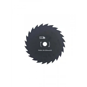 255mm Çim Biçme Testeresi, 24 Dişli Metal Tırpan Bıçağı