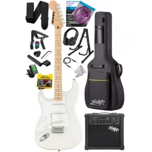 25W Amfili Elektro Gitar Seti - Maple Klavye SSS