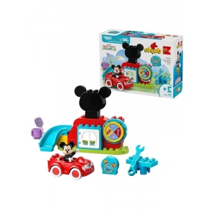 27 Parça Eğitici Yapım Seti - Mickey Fare Kulüp Evi ve Arabası