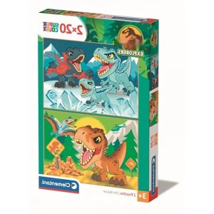 2x20 Parça Jurassic World Temalı Yapboz