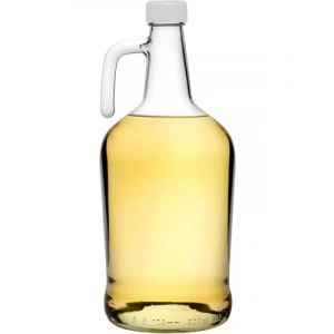3 Litre Kapasiteli Kulplu Cam Galon Şişe