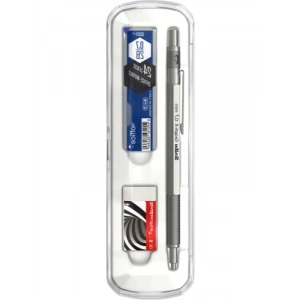 3lü Set Mekanik Kurşun Kalem, 0.7 mm Uç, Silgi ile