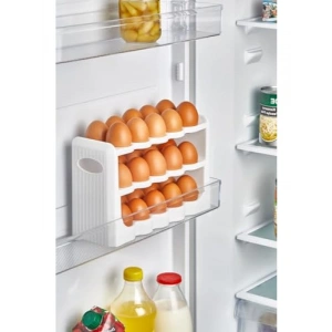 30 Bölmeli Yumurta Organizeri, 3 Katlı BPA İçermeyen Saklama Kabı