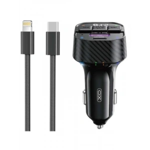 30W PD Hızlı Şarjlı Araç MP3 Şarj Cihazı, Bluetooth V5.3, FM Verici
