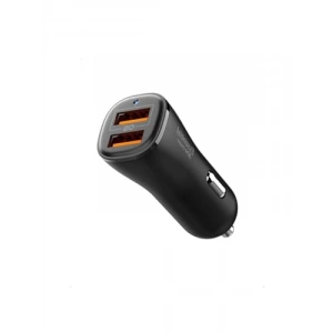 30W USB-A Çift Port Araç İçi Hızlı Şarj Aleti