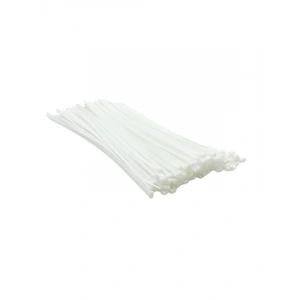 3.6x150 mm Beyaz Plastik Cırt Kelepçe - Çok Amaçlı, Dayanıklı ve Kolay Kullanım
