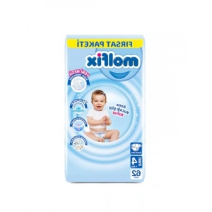 3D Bebek Bezi Maxi 4 Beden, 62 Adet Fırsat Paketi