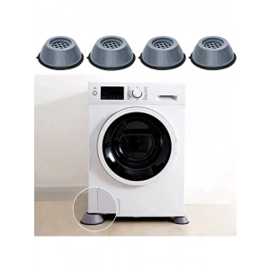 4lü Çamaşır Makinesi Titreşim Önleyici Kaydırmaz Ayak Seti