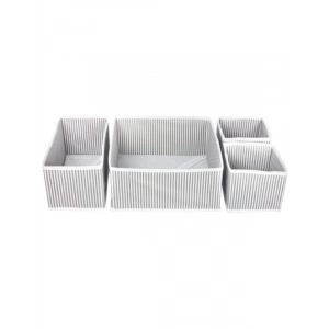 4lü Çekmece Düzenleyici Organizer, Pamuk Malzeme ile Hafif ve Kullanışlı