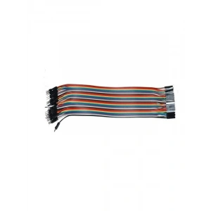 40 Adet Erkek-Erkek Jumper Kablo, 20 cm