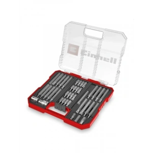 40 Parça Otomotiv Bit Seti – 10 mm CrV Çelik Power Bitler ve Lokma Adaptörleri ile Saklama Kutusu