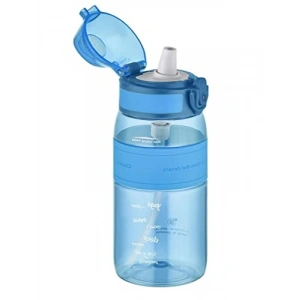 440 ml Kapasiteli Isırılamaz Pipetli Silikon Su Matarası