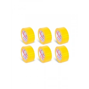 45 mm x 100 m Sarı Koltuk Bandı - 6 ADET