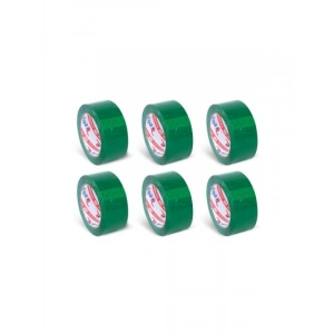45 MM X 100 MT Yeşil Kolay Yapışkan Bant (6 ADET)