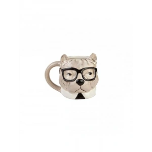 483 ml Kapasiteye Sahip Bulldog Figürlü Mug