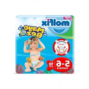 5-6 Beden Mayo Bebek Bezi 10 Adet (14+ kg)
