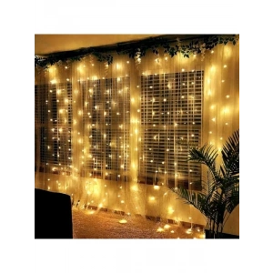 5 Metre Sarı LED Işık Zinciri - USB Girişli ve Uzaktan Kumandalı