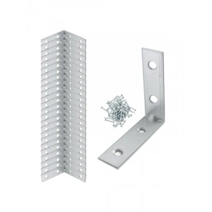 (50 ADET) İnce Metal Köşebent 50x50x15 mm L Demiri