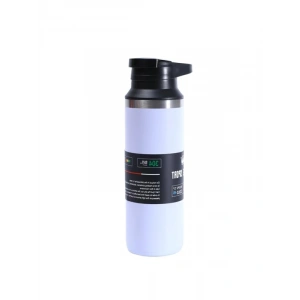500 Ml Kapasiteli Beyaz Çelik Termos