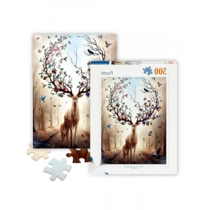 500 Parça Gizemli Geyik Puzzle