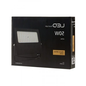 50W 4270LM Sıcak Beyaz LED Projektör, IP65 Suya Dayanıklı