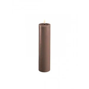 5x20 cm Kahverengi Moka Led Mum